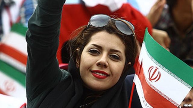 iran woman